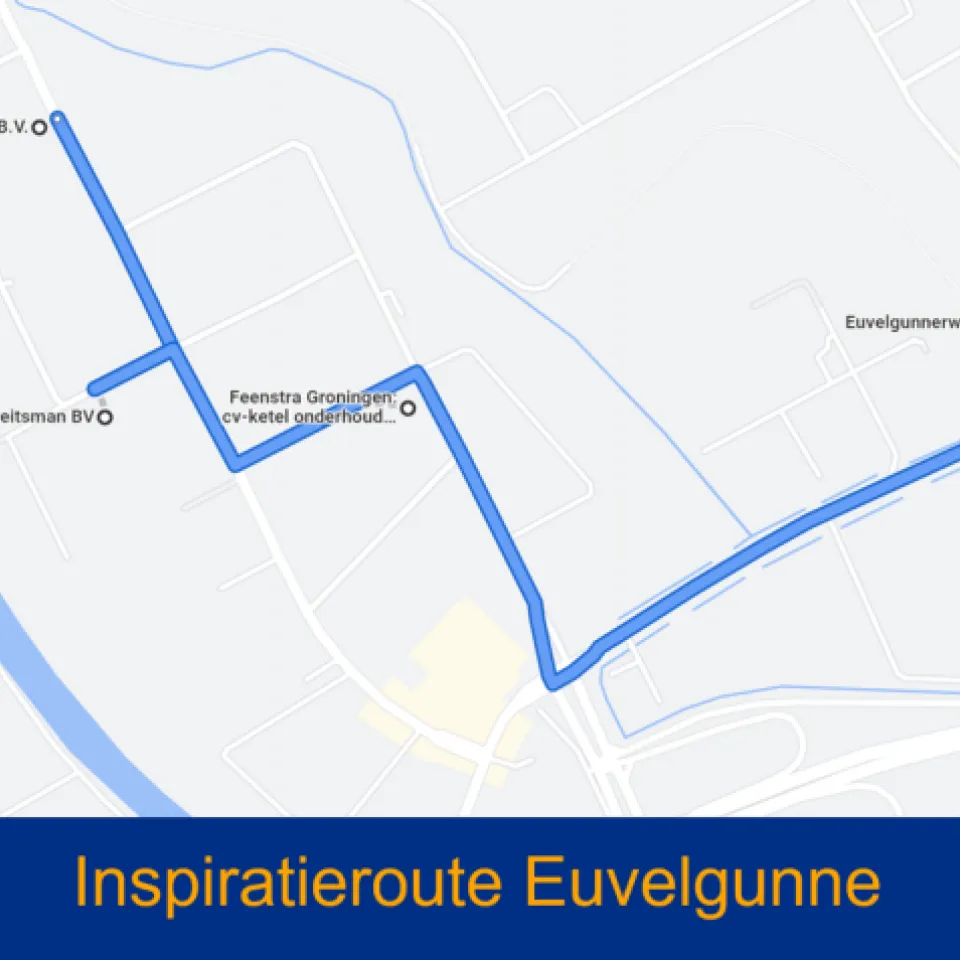 Inspiratieroute groene bedrijventerrein Euvelgunne Groningen