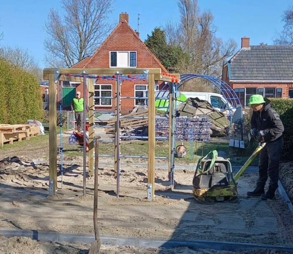 Speeltuin is zo goed als klaar